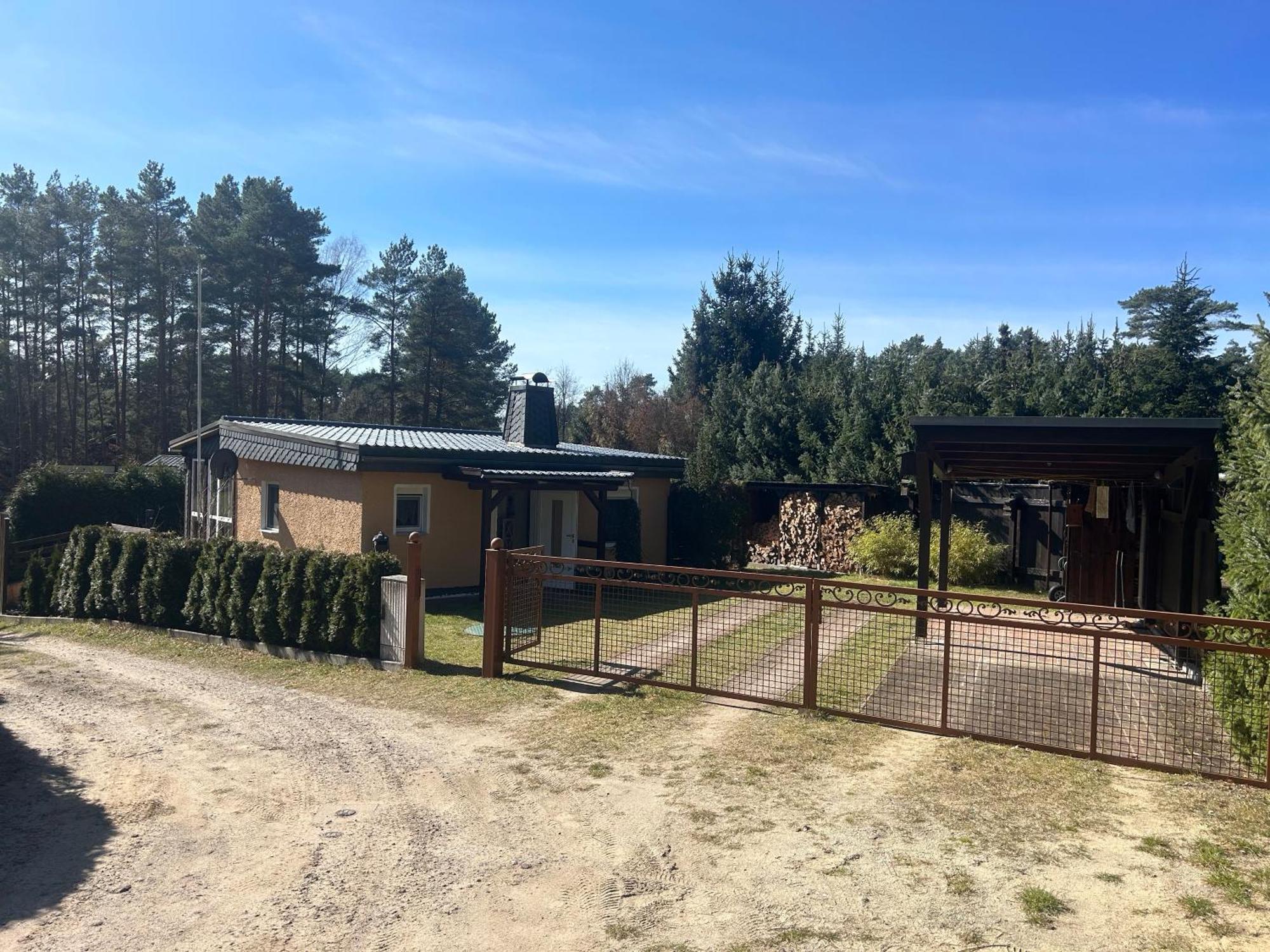 Ferienhaus Fjola Schenkendobern Bagian luar foto