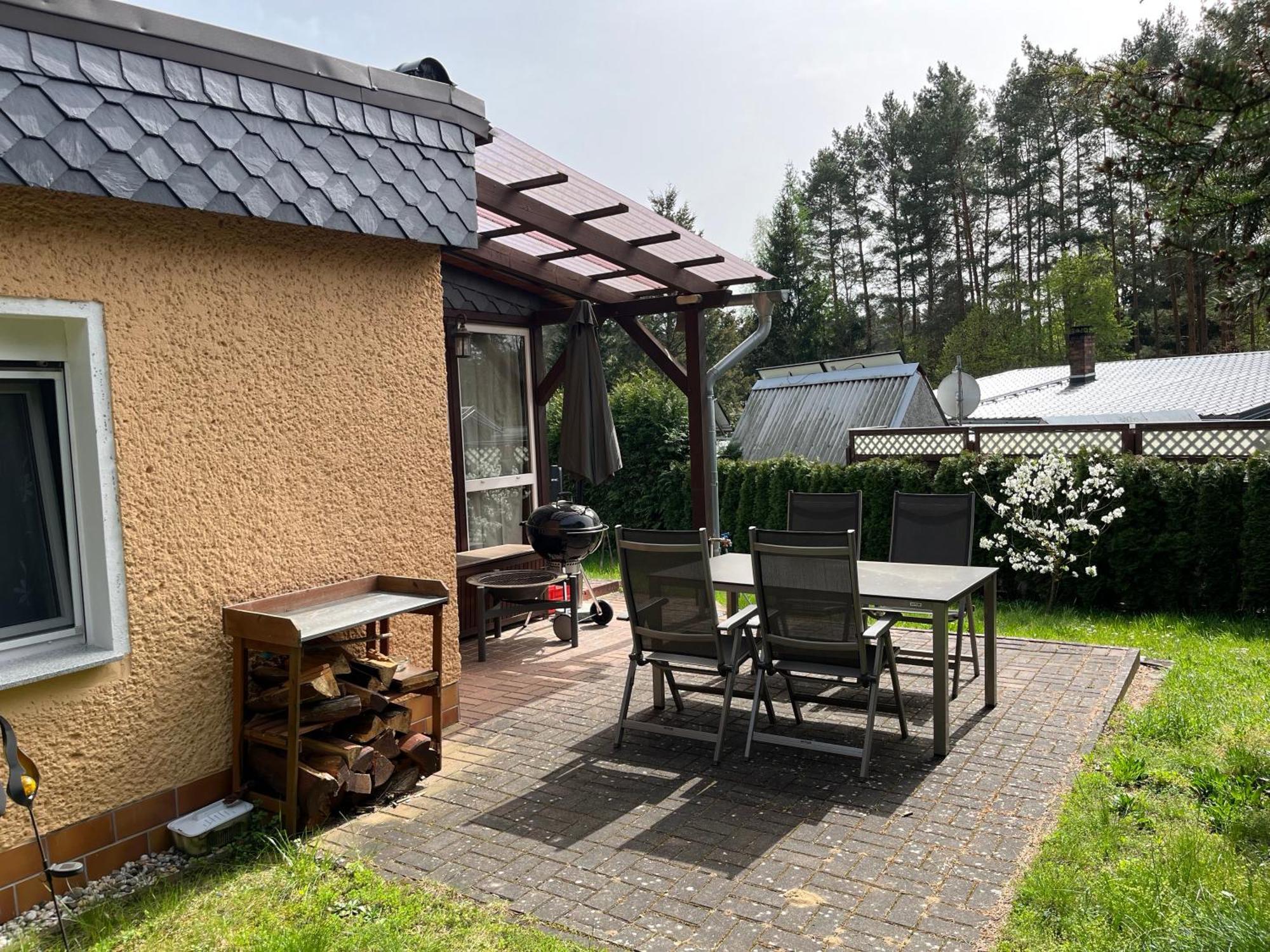 Ferienhaus Fjola Schenkendobern Bagian luar foto